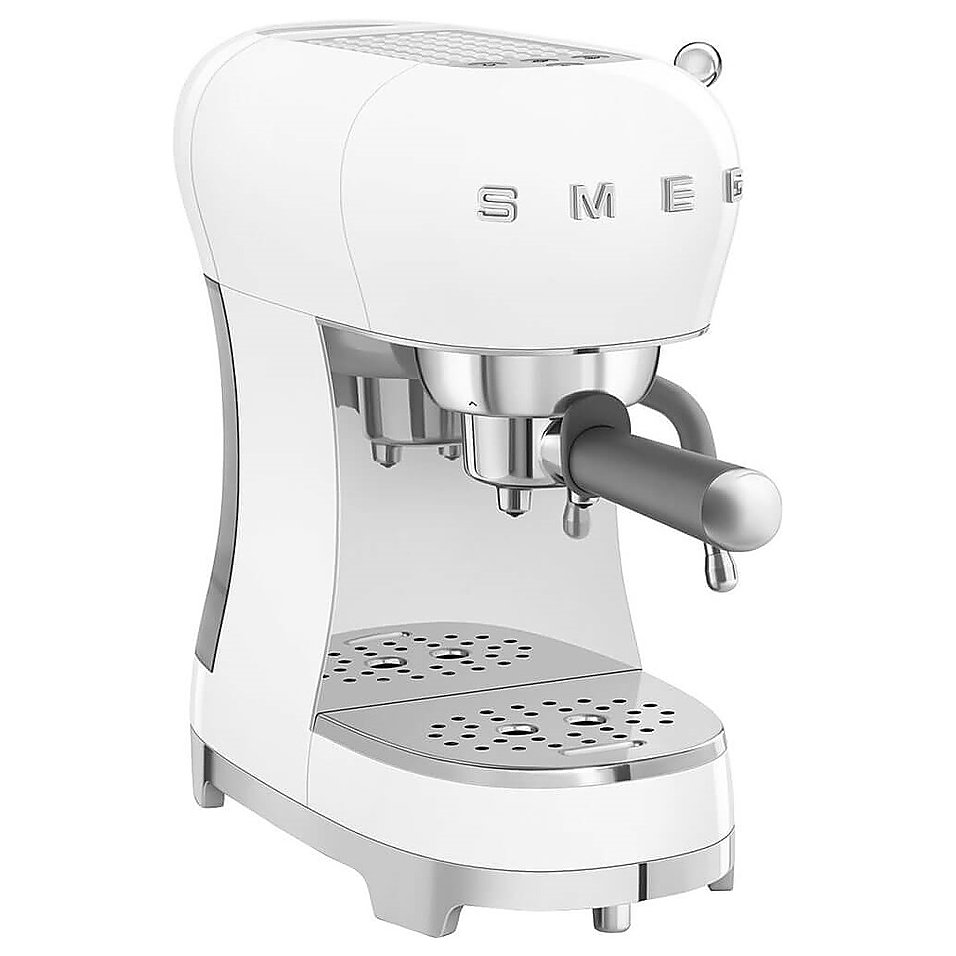Эспрессо кофемашина SMEG ECF02WHEU белая, фото 3