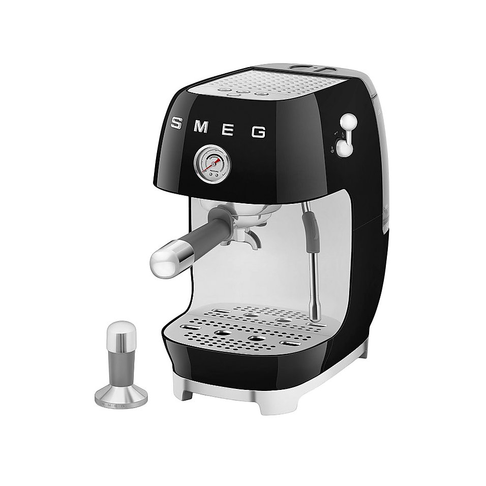 Эспрессо кофемашина SMEG ECF03BLEU 1.65 кВт черный, глянцевый