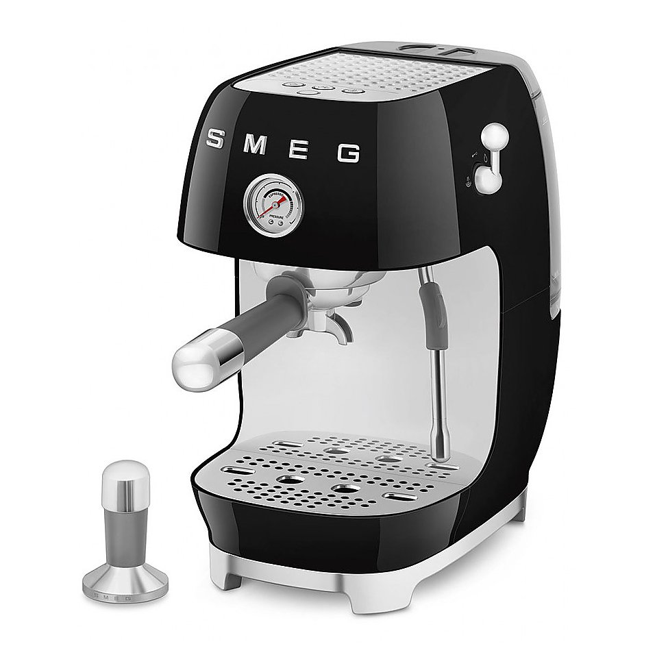 Эспрессо кофемашина SMEG ECF03BLEU 1.65 кВт черный, глянцевый, фото 3