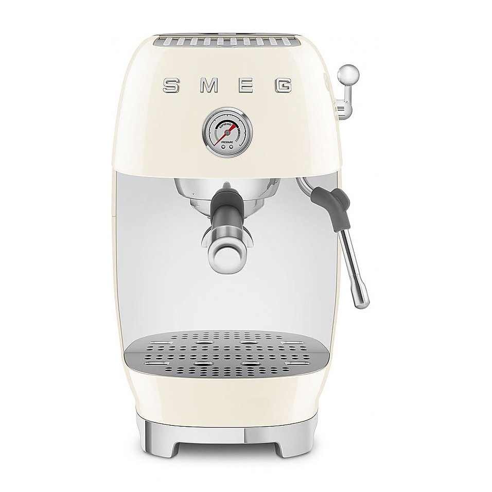 Эспрессо кофемашина SMEG ECF03CREU 1.65 кВт кремовый, глянцевый, фото 2