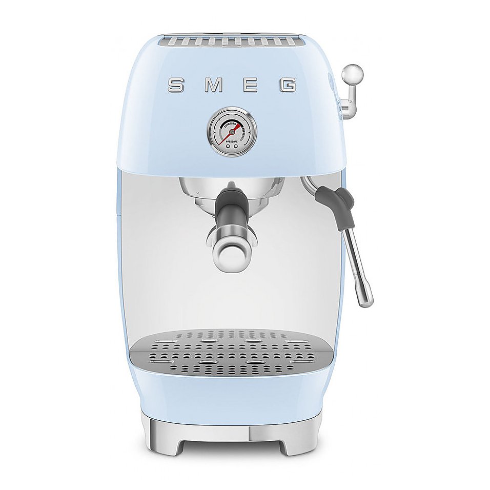 Эспрессо кофемашина SMEG ECF03PBEU 1.65 кВт пастельный голубой, глянцевый, фото 2