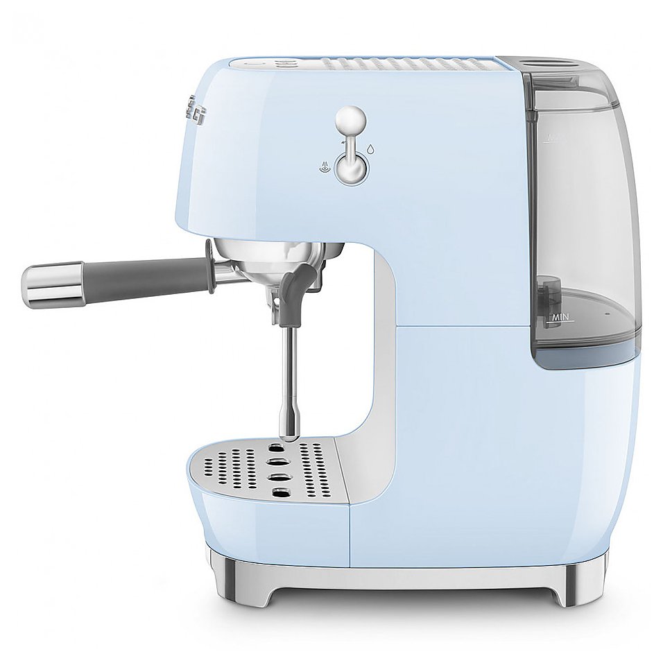 Эспрессо кофемашина SMEG ECF03PBEU 1.65 кВт пастельный голубой, глянцевый, фото 3