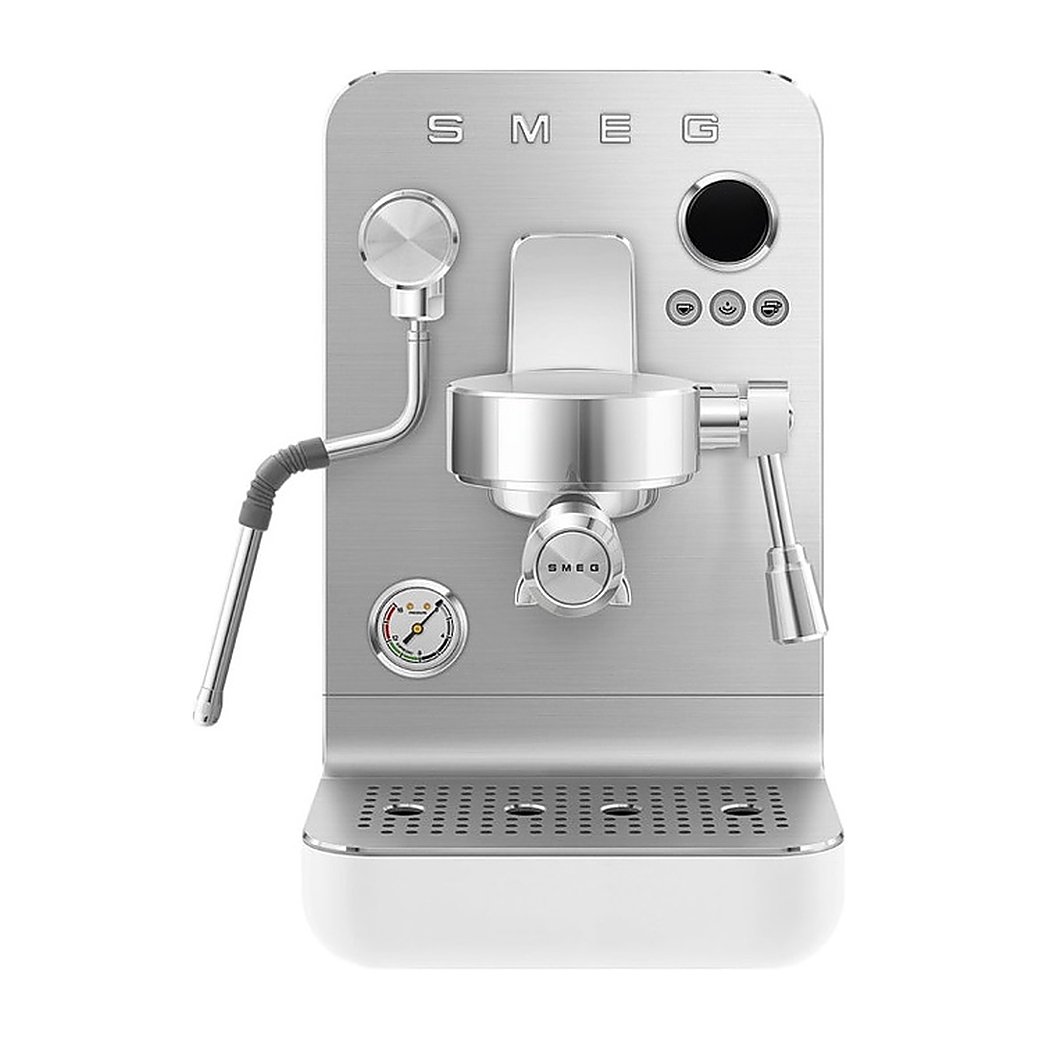 Эспрессо кофемашина SMEG EMC02WHMEU белая