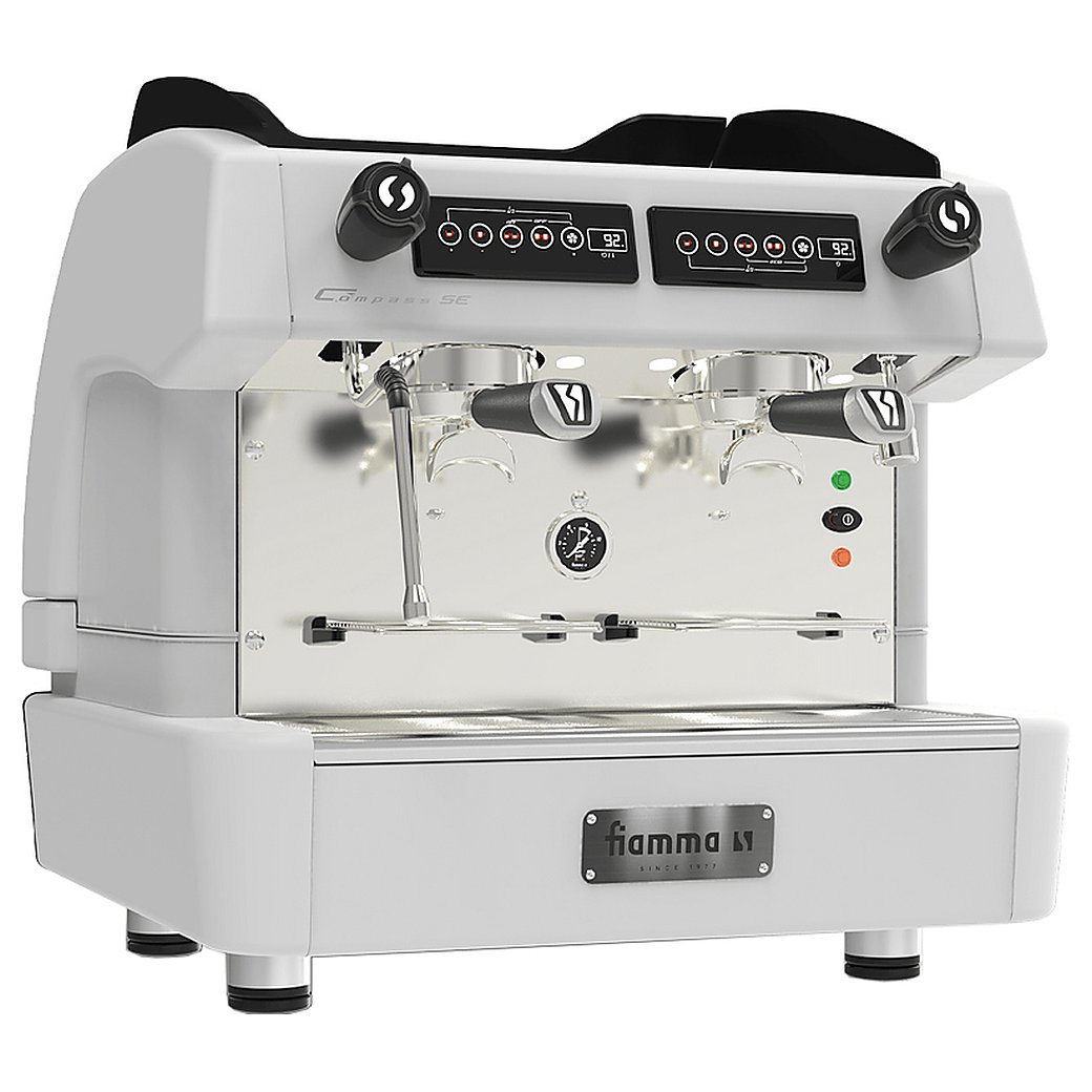 Кофемашина автоматическая FIAMMA Compass 2 SE Compact TC White, фото 3