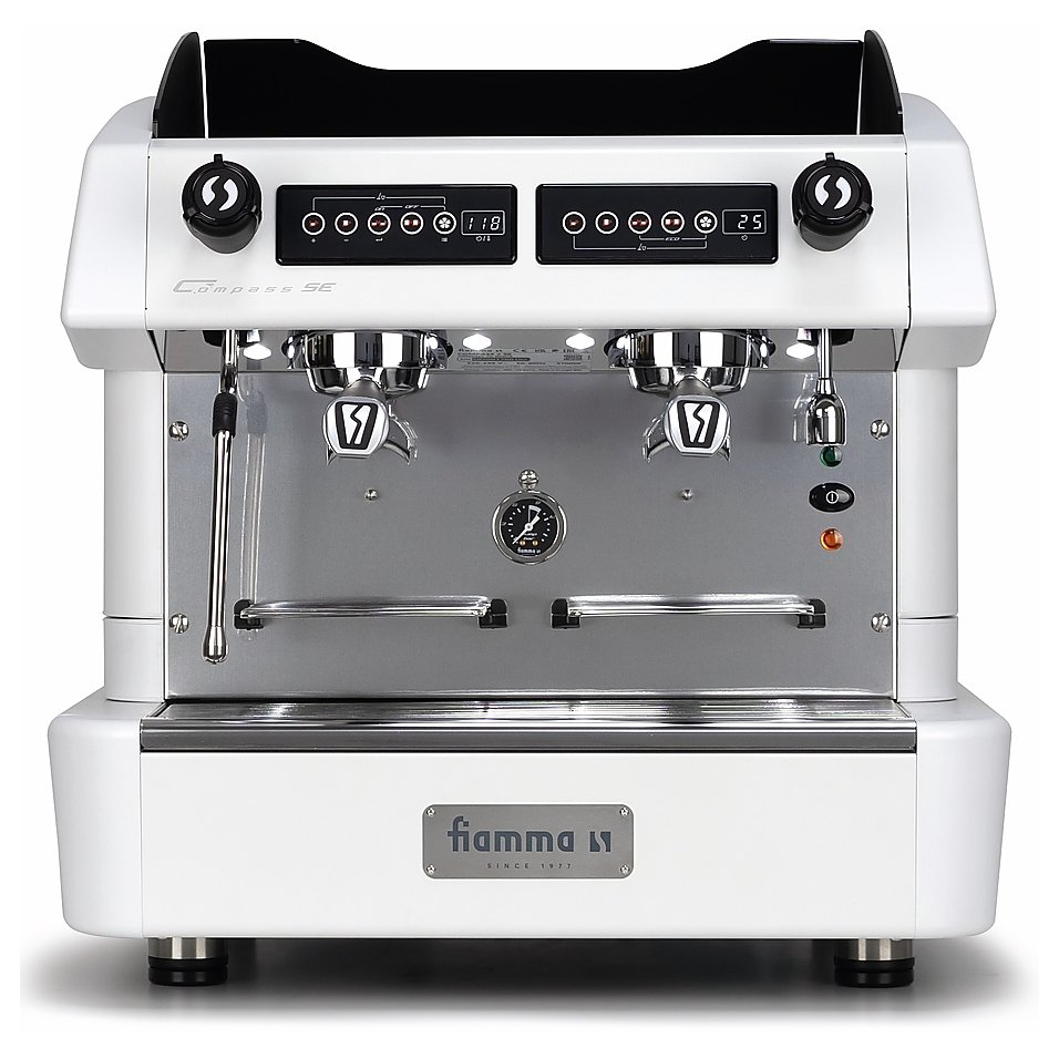 Кофемашина автоматическая FIAMMA Compass 2 SE Compact TC White, фото 2