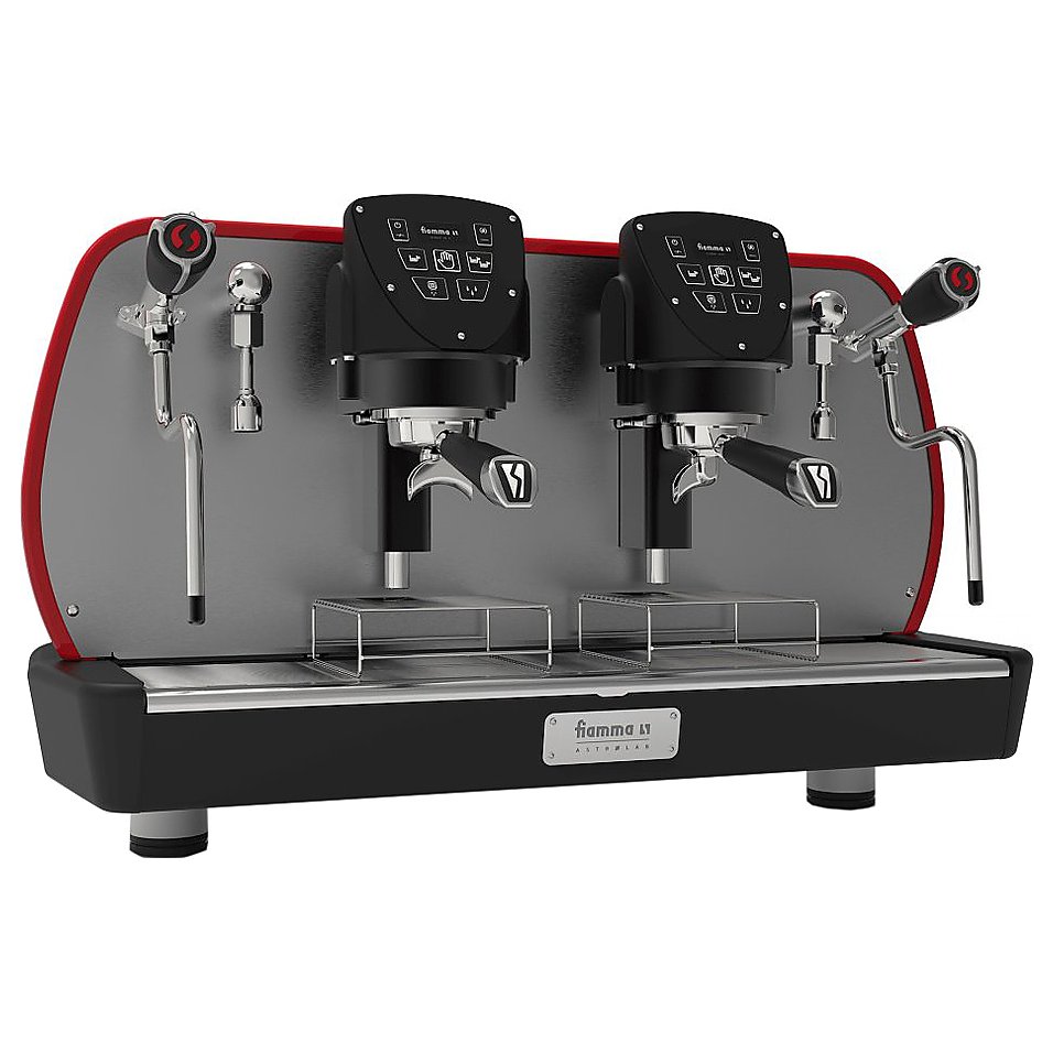 Кофемашина FIAMMA Astrolab 2 MB TC (FC) red