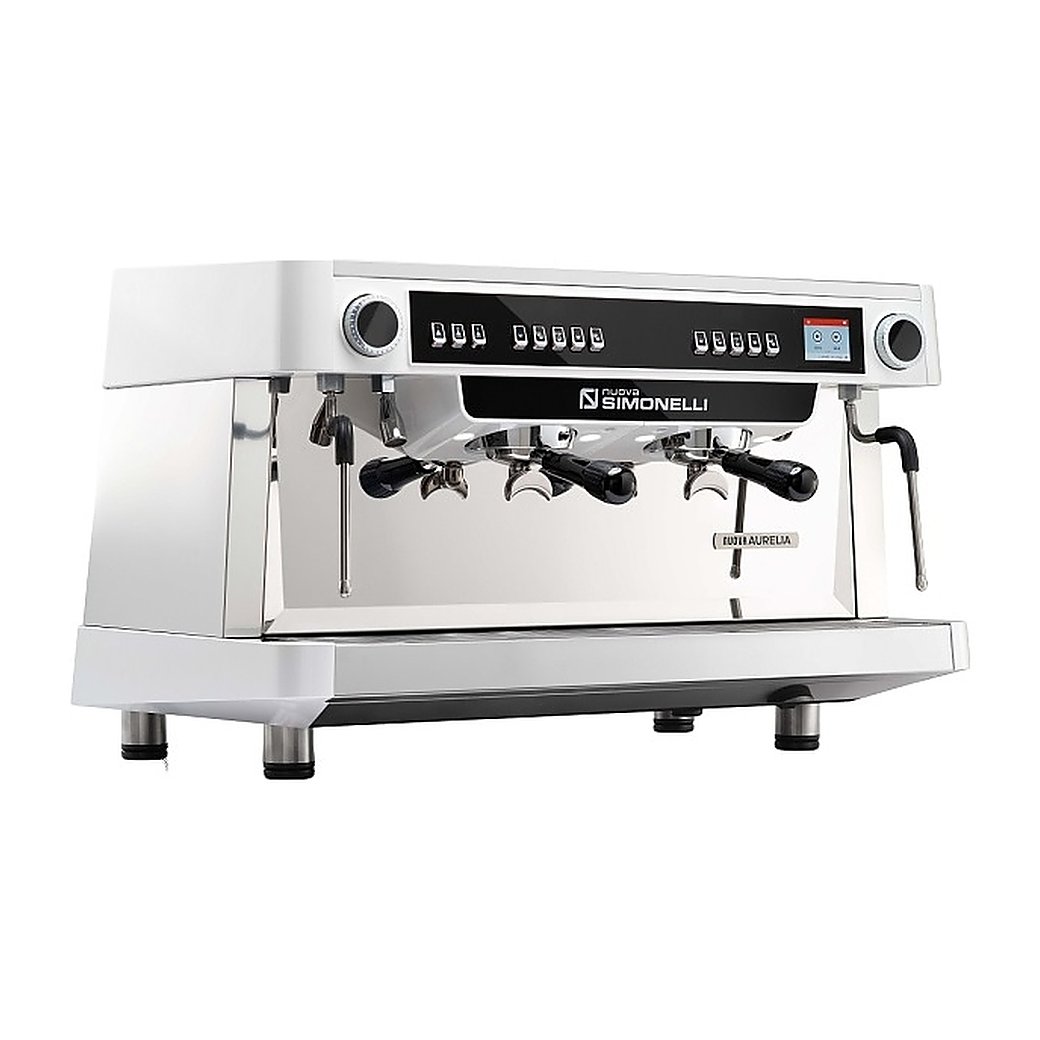 Кофемашина автоматическая Nuova Simonelli Nuova Aurelia MP 2Gr 220V white+high groups+Autopurge