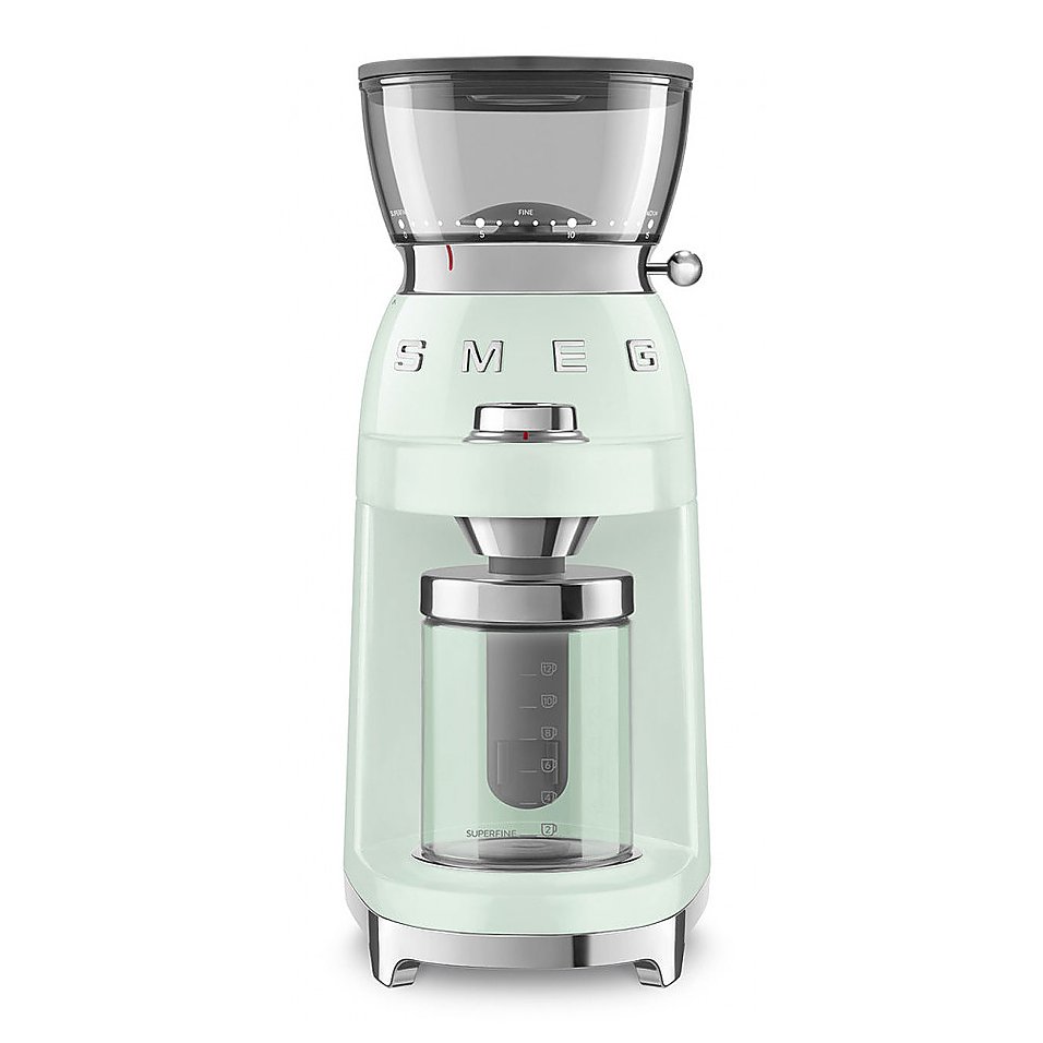 Кофемолка SMEG CGF03PGEU 150 Вт пастельный, зеленый, фото 2