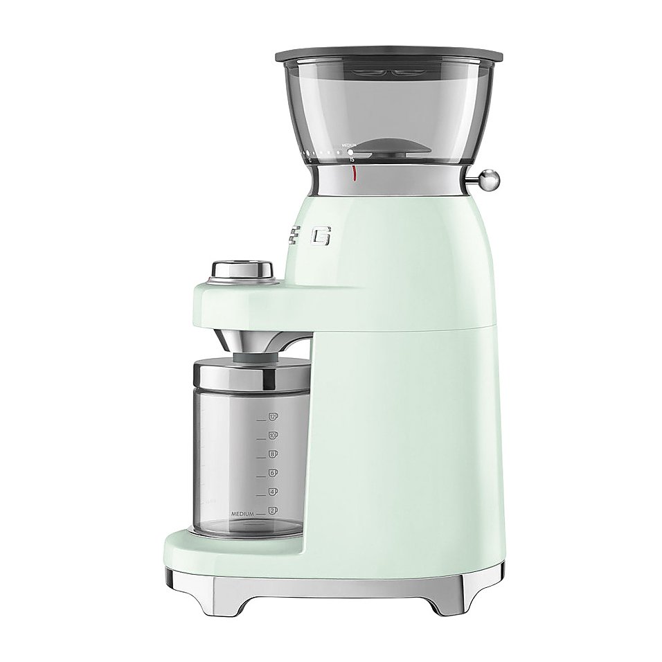 Кофемолка SMEG CGF03PGEU 150 Вт пастельный, зеленый