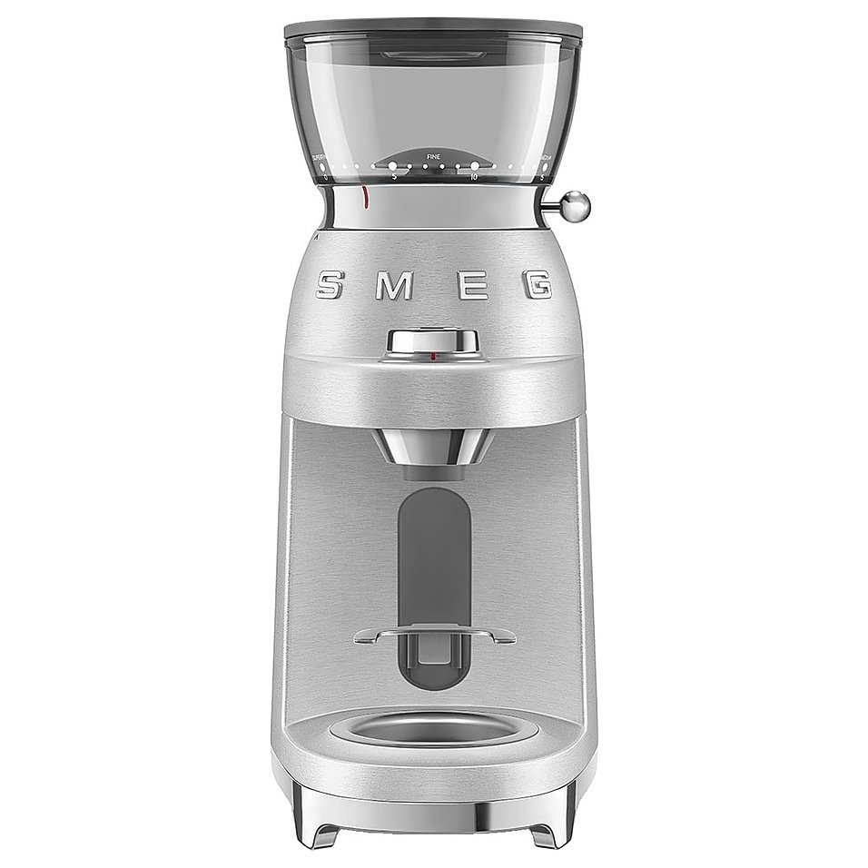 Кофемолка SMEG CGF02SSEU серебристая
