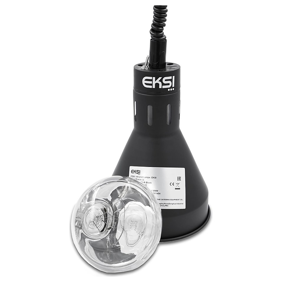 Лампа для подогрева EKSI EL-500-R Black