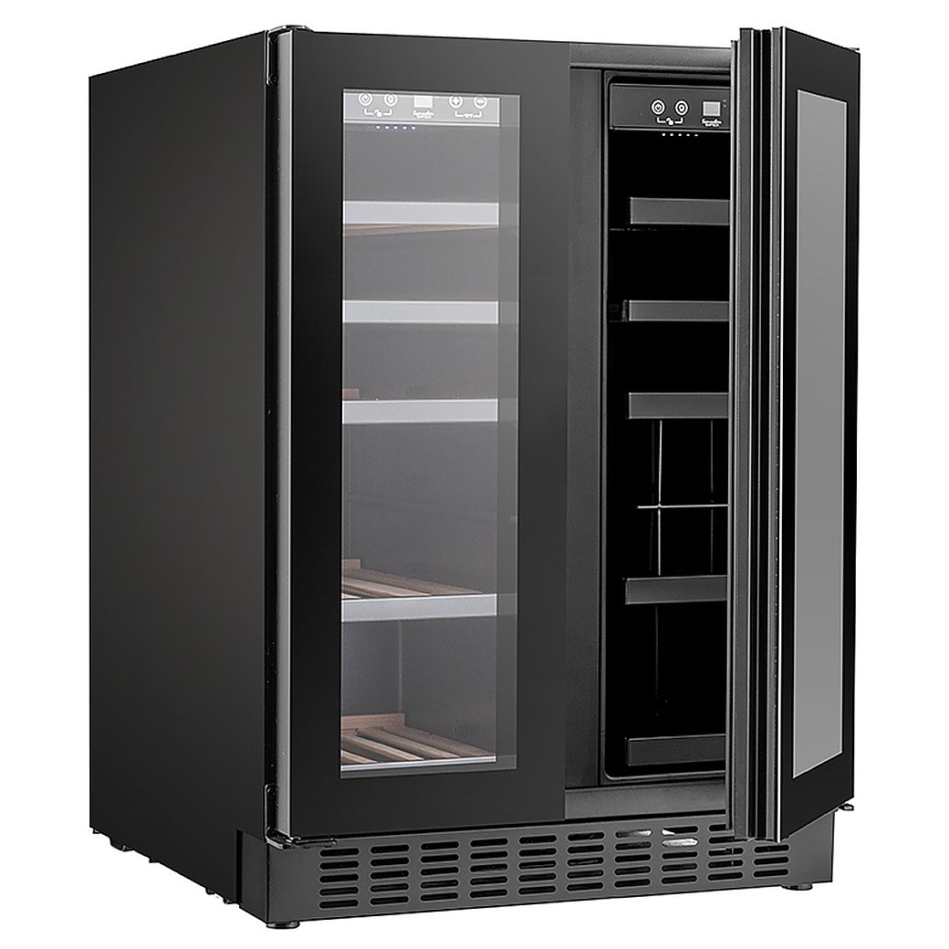 Шкаф винный Temptech Sommelier SOM2DX60DRB, фото 2