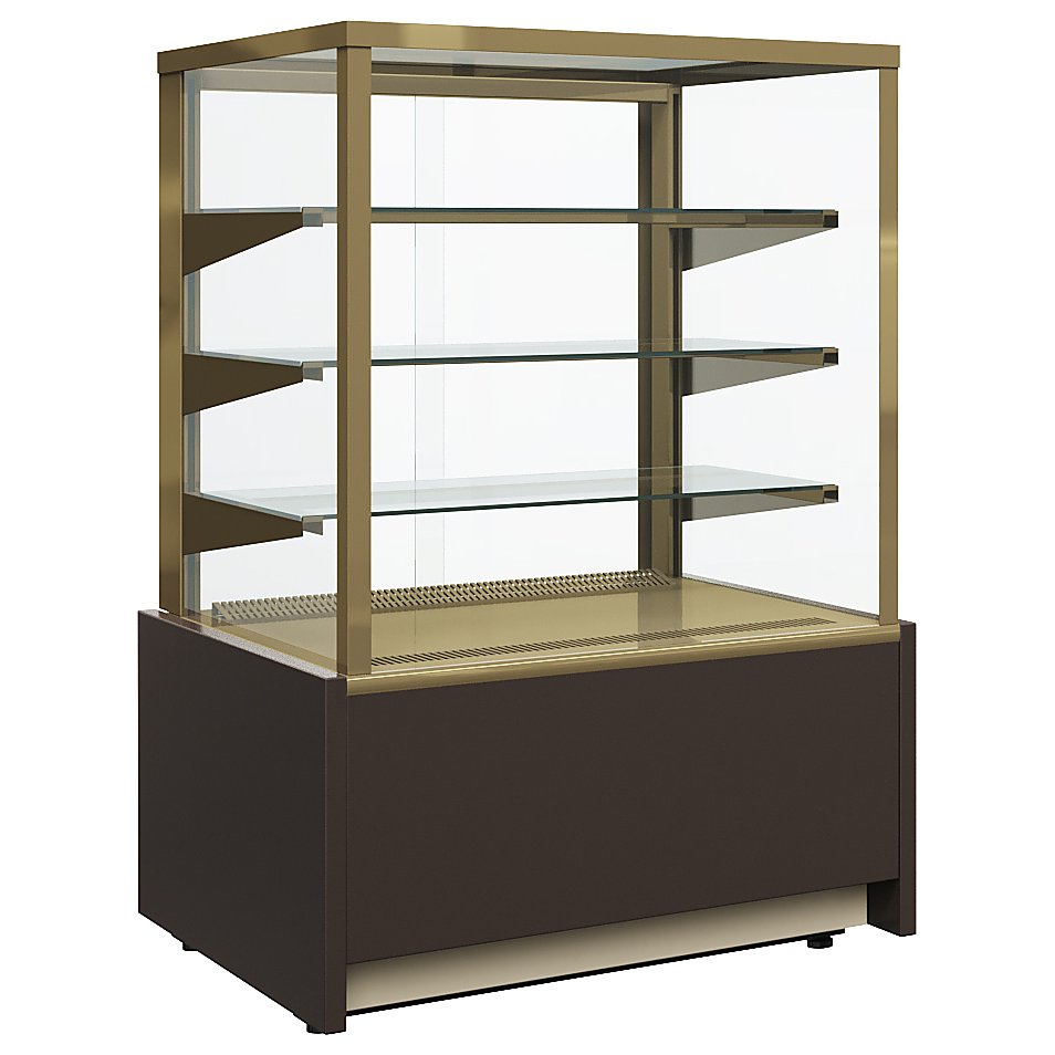 Витрина кондитерская Carboma KC70 VM 0,9-1 Light (0102-0109, шоколад / золото)