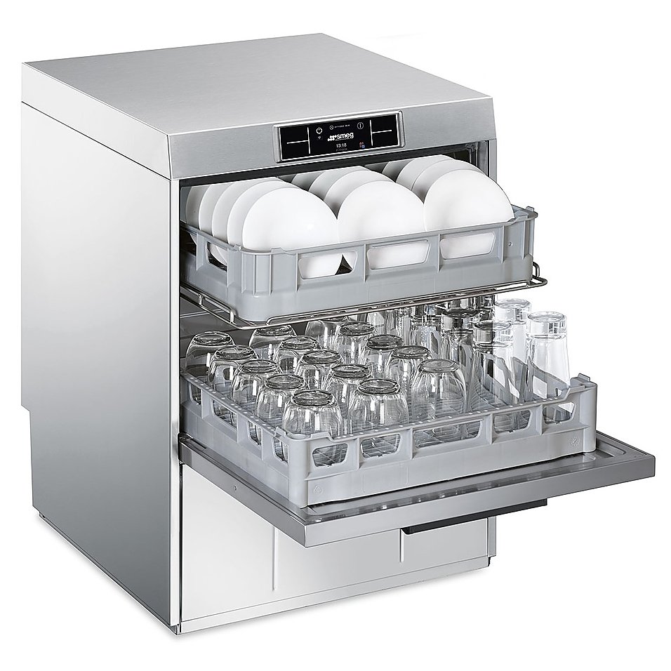 Посудомоечная машина с фронтальной загрузкой SMEG Foodservice SPD522S, фото 3