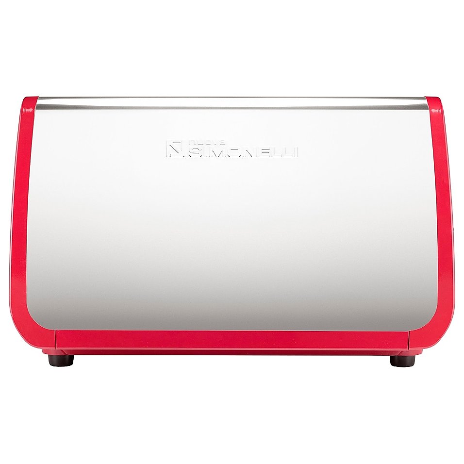 Кофемашина Nuova Simonelli Appia Life 2Gr S красная, высокие группы, экономайзер, полуавтомат, фото 3