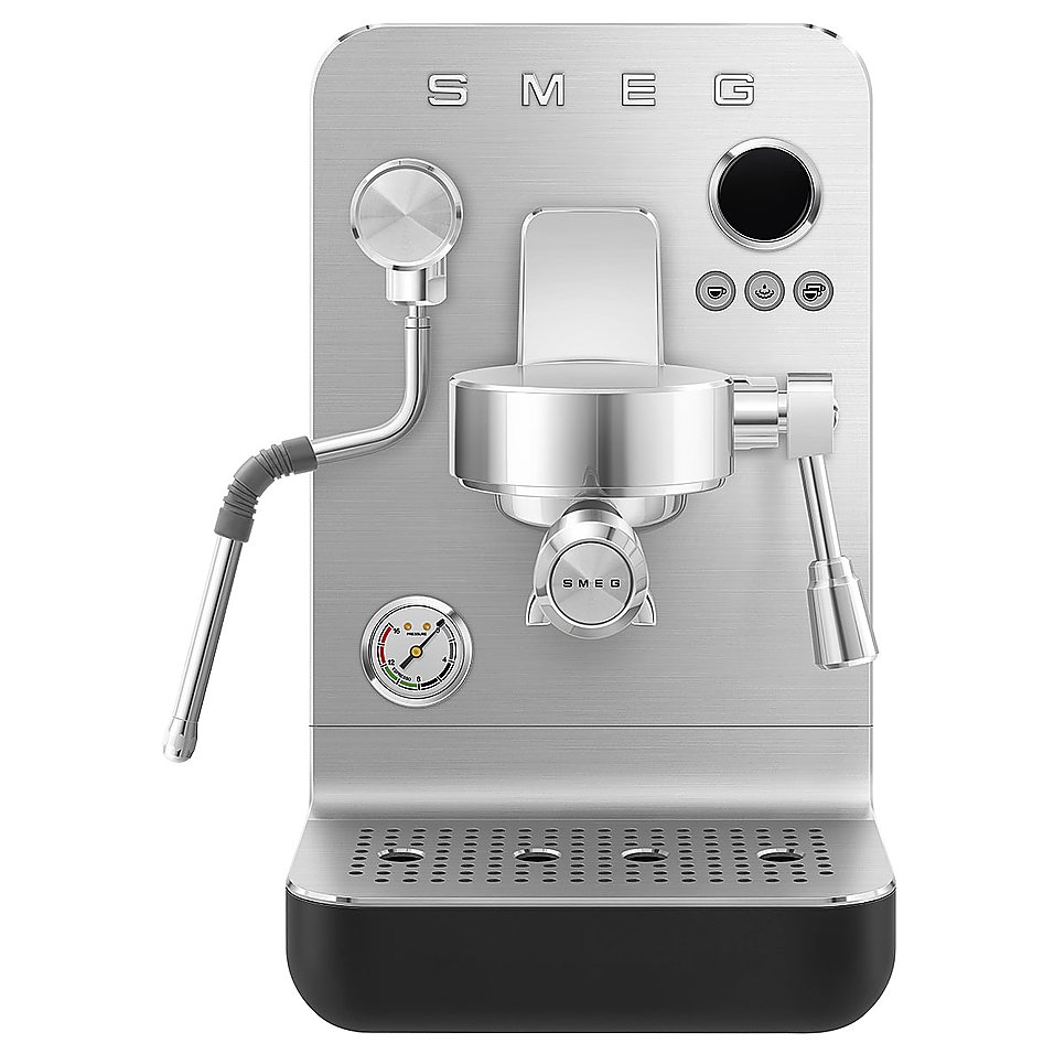 Эспрессо кофемашина SMEG EMC02BLMEU черная матовая