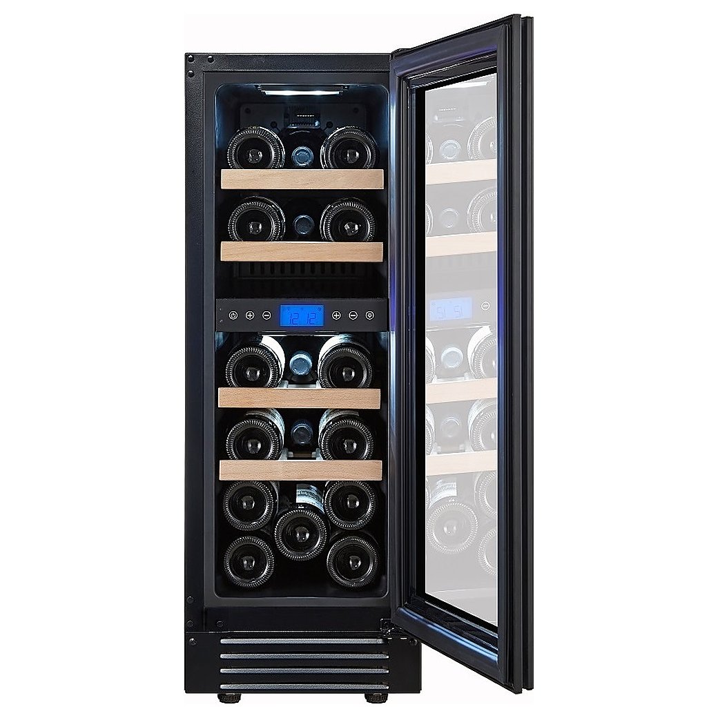 Винный шкаф Cellar Private CP017-2TBH черная дверь со скрытой рукояткой, фото 2