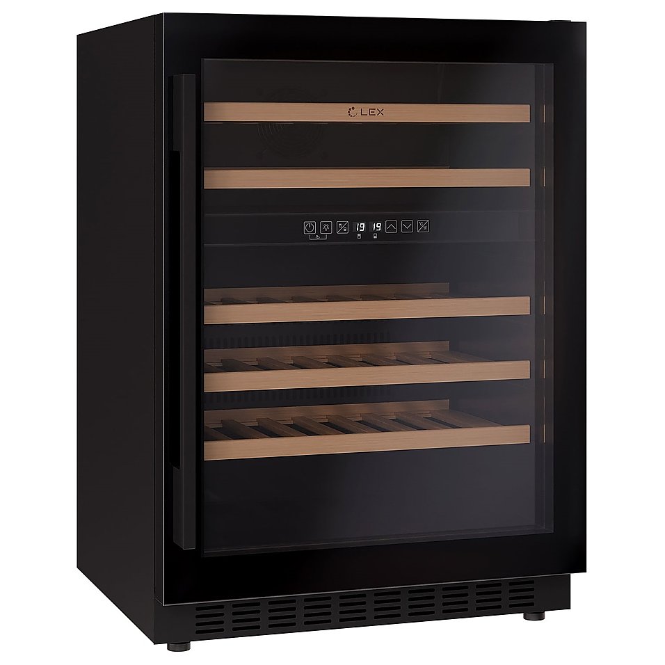 Винный шкаф Lex LWD6046BL dual zone черный, фото 2