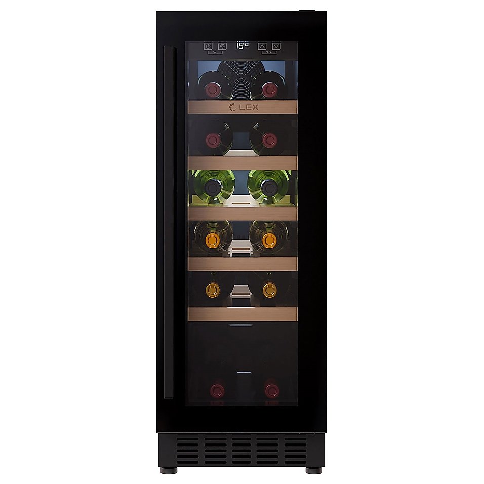 Винный шкаф Lex LWD3020BL черный