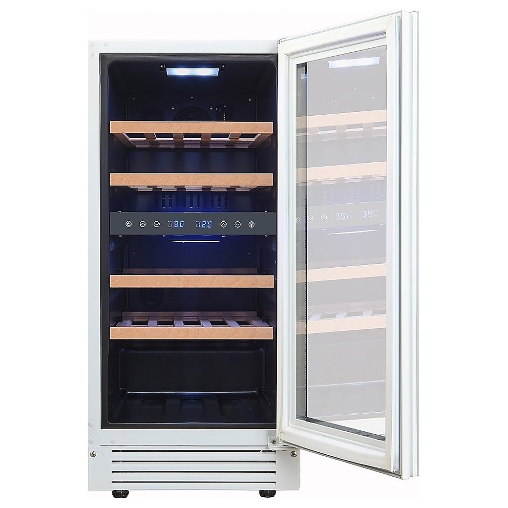 Винный шкаф Cellar Private CP027-2TWH белая дверь со скрытой рукояткой, фото 3