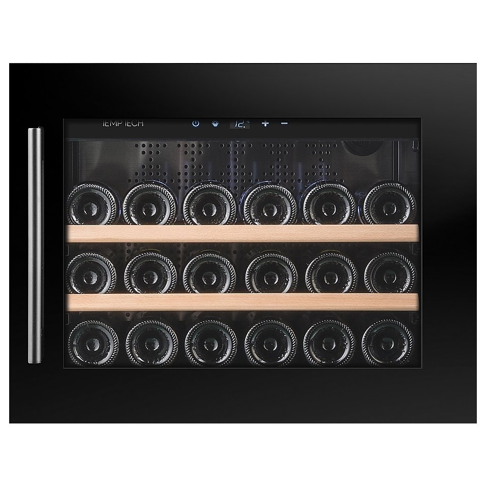Винный шкаф Temptech Oslo OZ45SB монотемпературный черный