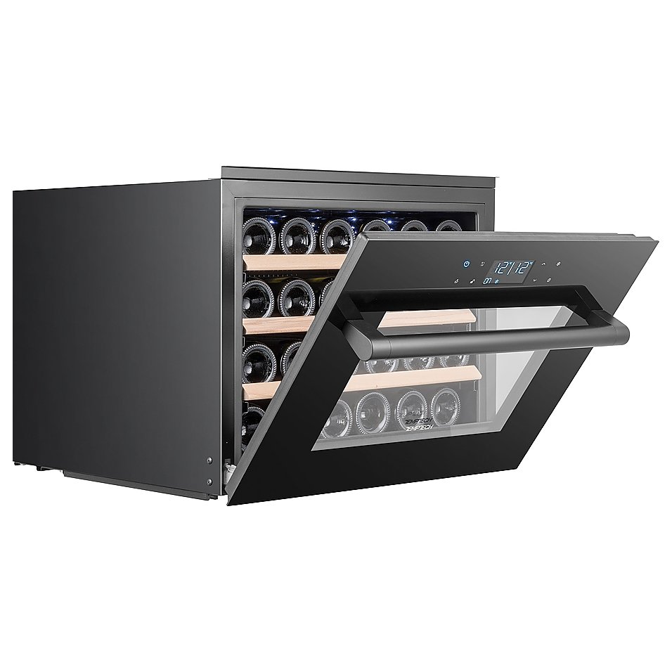 Винный шкаф Temptech Oslo OZ45SBTOP монотемпературный черный, фото 3