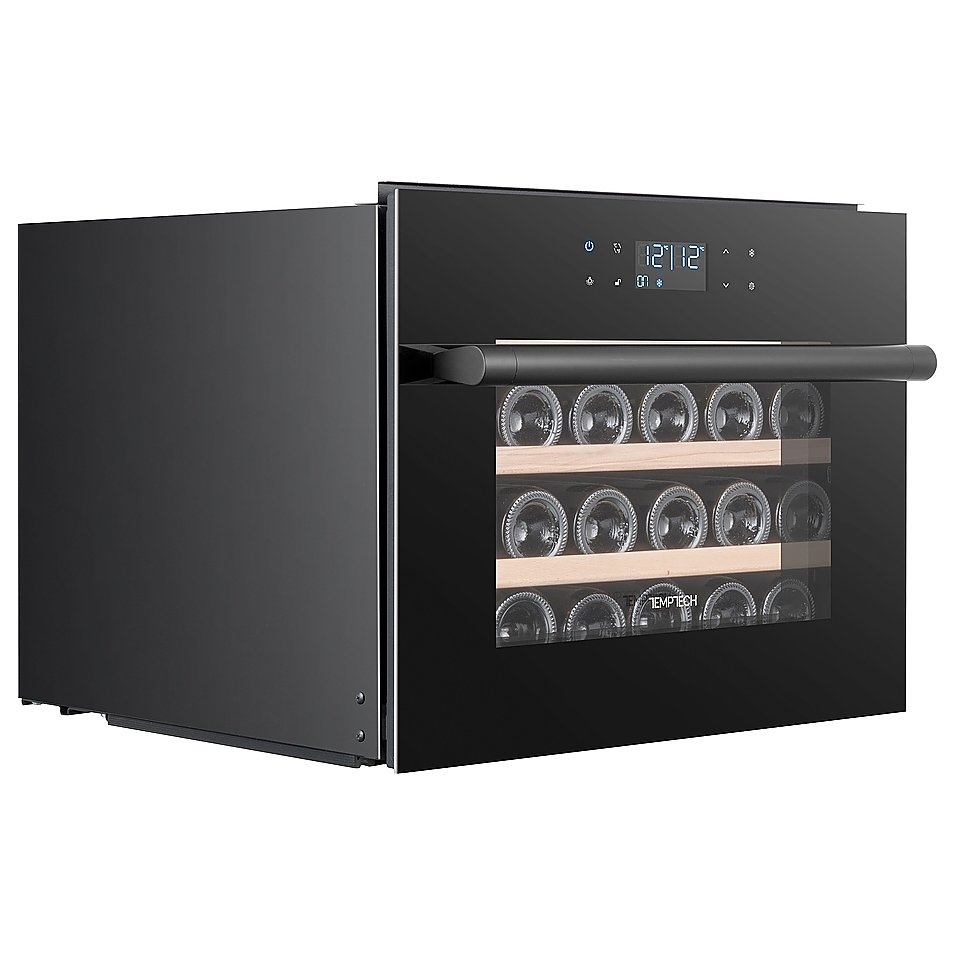 Винный шкаф Temptech Oslo OZ45SBTOP монотемпературный черный, фото 2