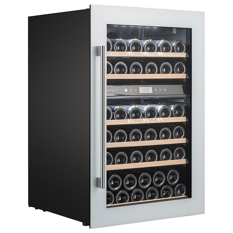 Винный шкаф Temptech Oslo OZ90DW двухзонный белый, фото 2