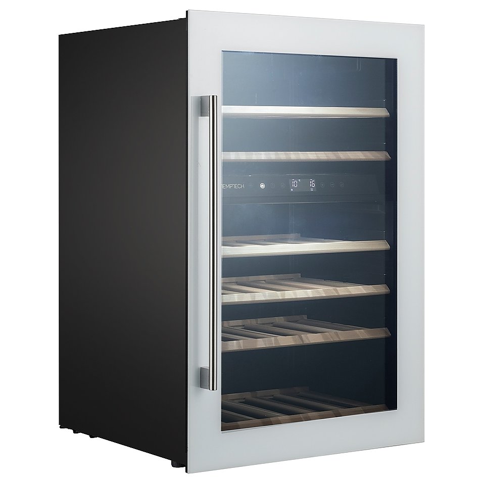 Винный шкаф Temptech Oslo OZ90DW двухзонный белый, фото 3