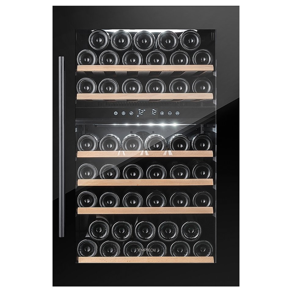Винный шкаф Temptech Oslo OZ90DB двухзонный черный