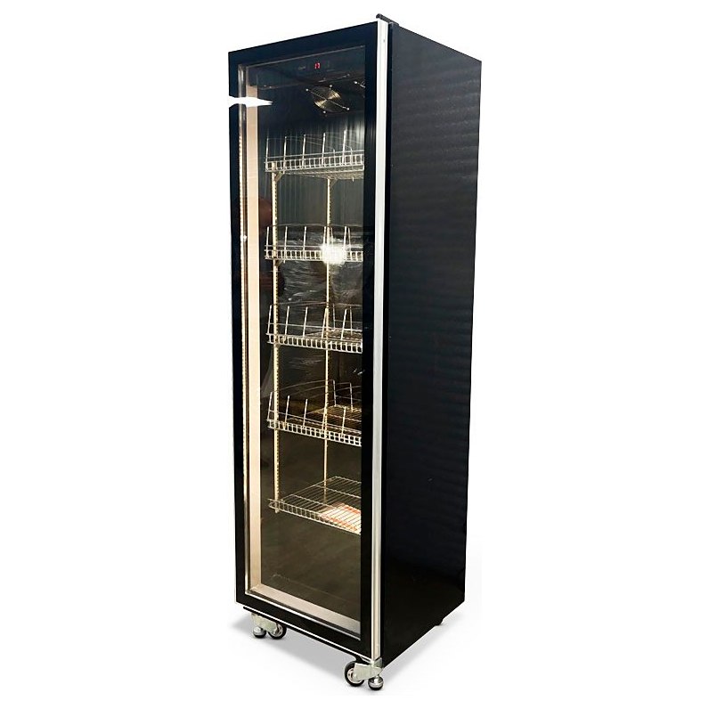 Шкаф холодильный CLSY Modern 450 600х600х2000 мм черный, фото 2