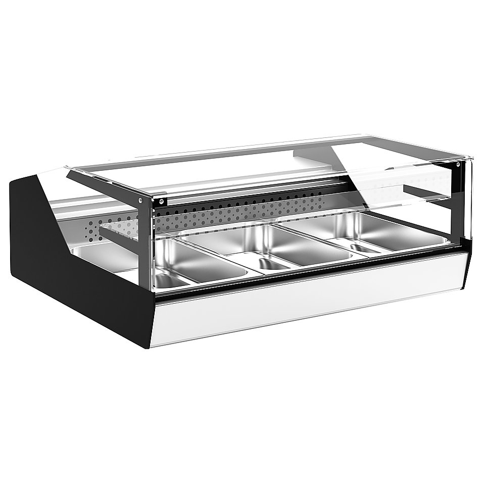 Витрина тепловая Carboma AC87 SH 1,0-1 (ВТ-1,0 Cube Арго XL Техно), фото 2