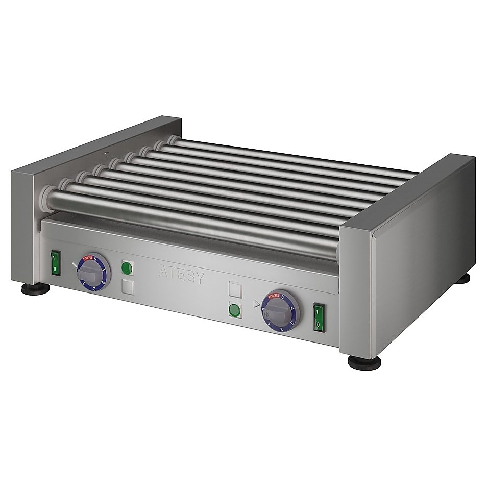 Гриль роликовый ATESY Комбат ГР-9Р-450-02