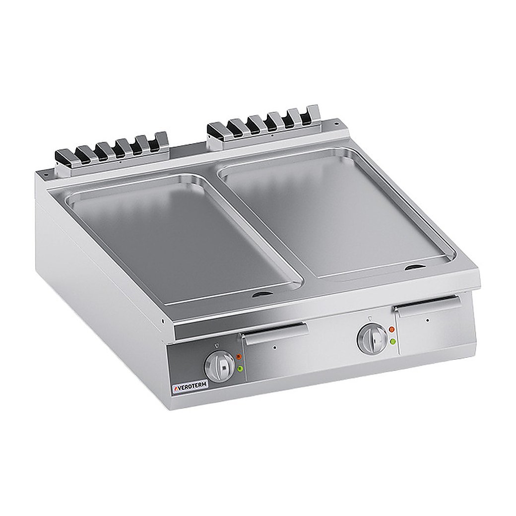 Поверхность жарочная VEROTERM VT4FBEP10TTL 2 зоны, гладкая настольная