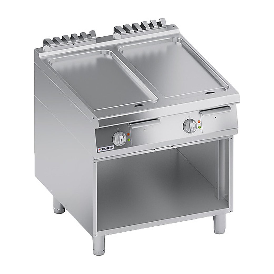 Поверхность жарочная VEROTERM VT4FBEP10VVL 2 зоны, гладкая напольная