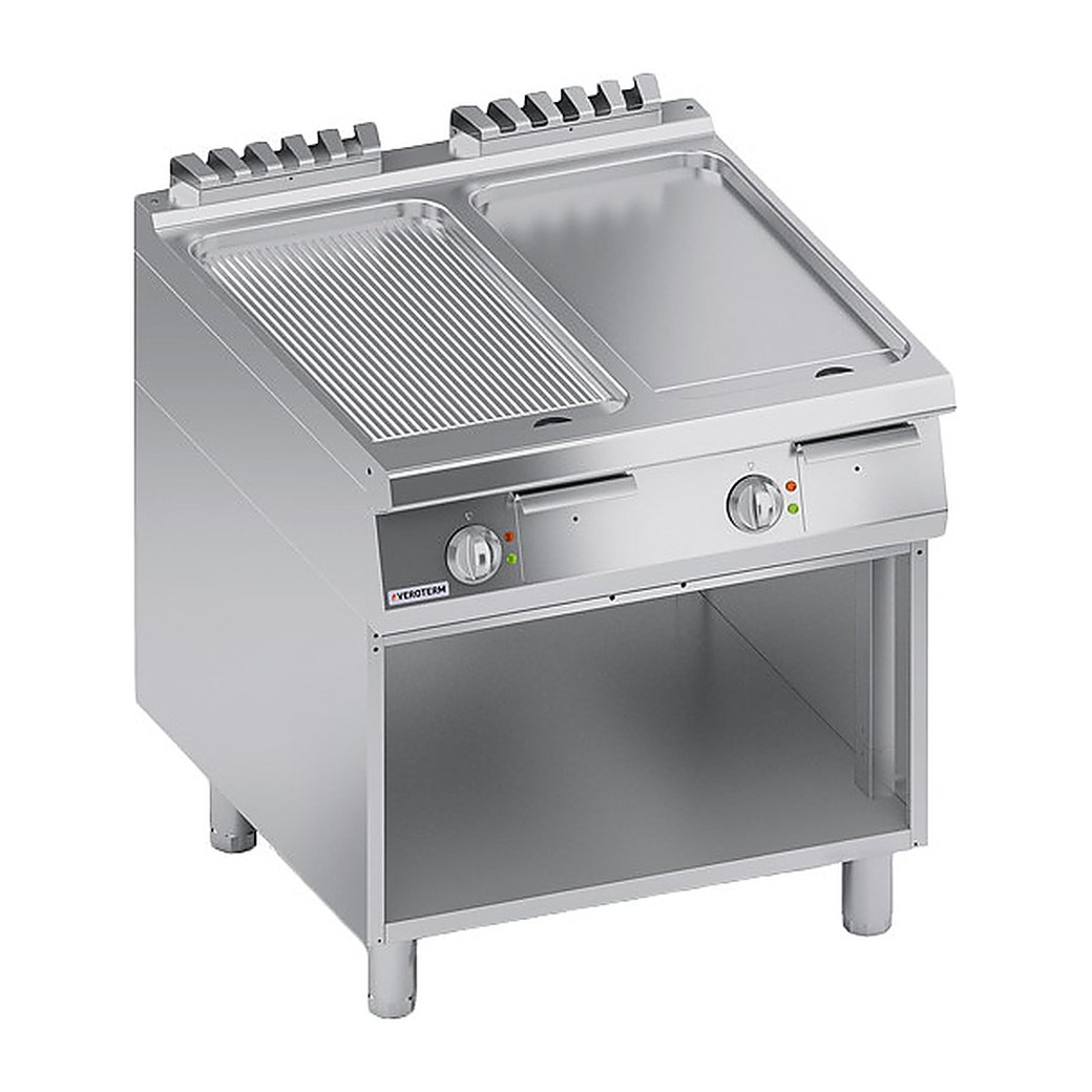 Поверхность жарочная VEROTERM VT4FBEP10VVR 2 зоны, комбинированная напольная