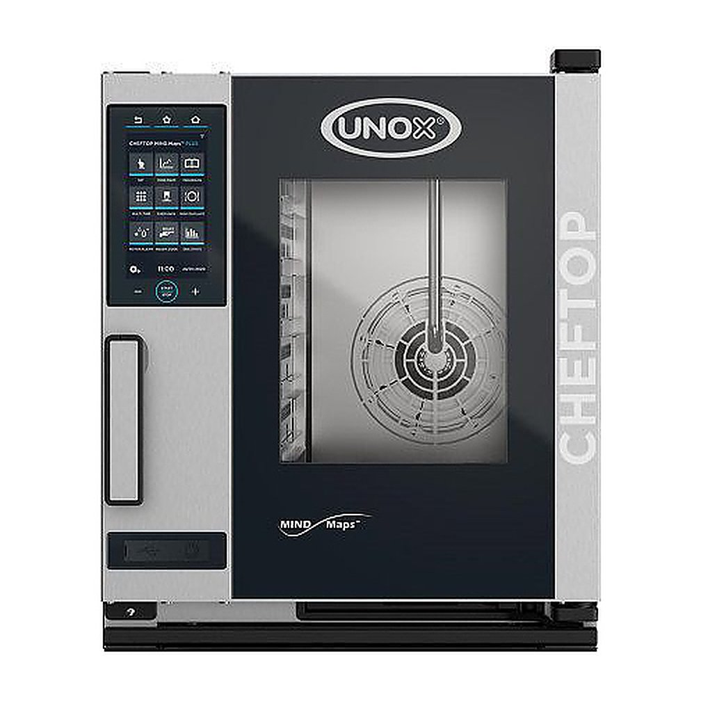 Пароконвектомат UNOX XECC-0523-EPLM петли справа
