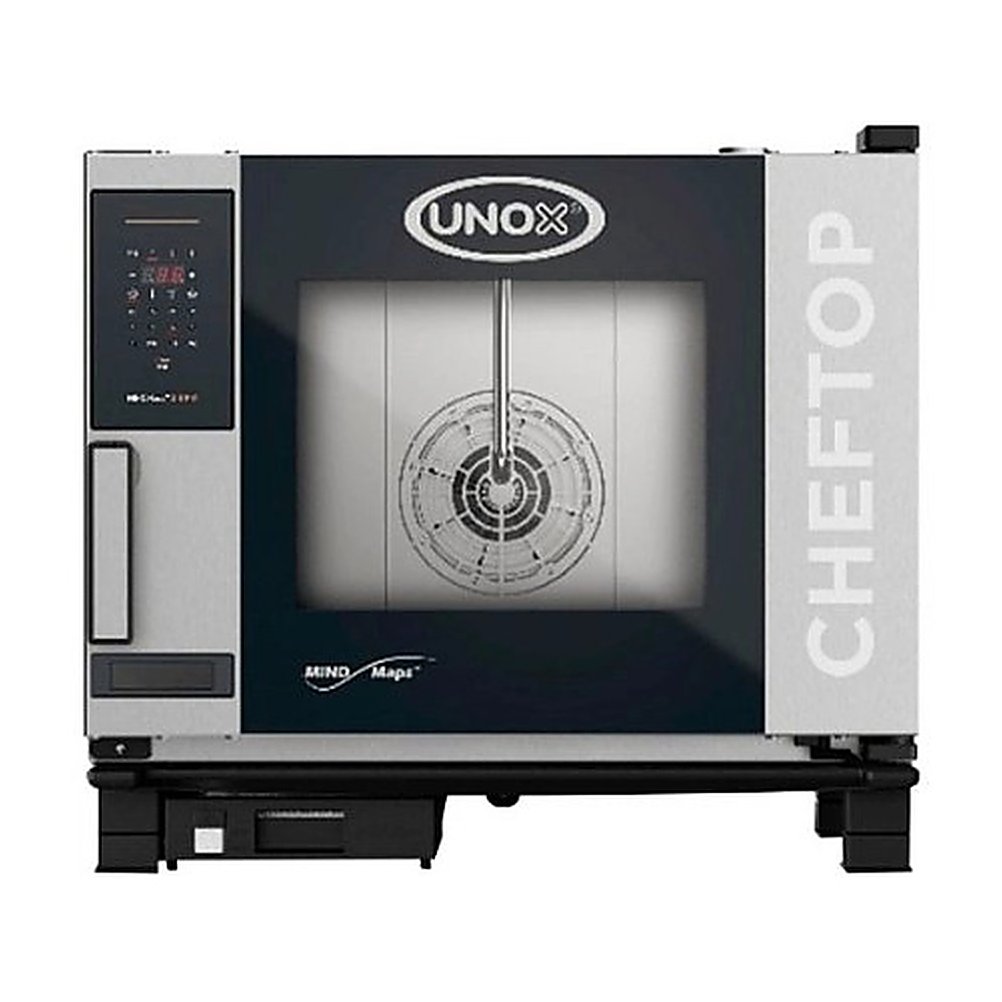 Пароконвектомат UNOX XEVC-0511-GPLM газ, петли справа