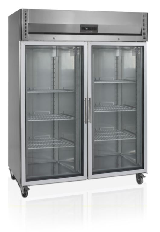 Шкаф холод. со стеклом tefcold rk1420g