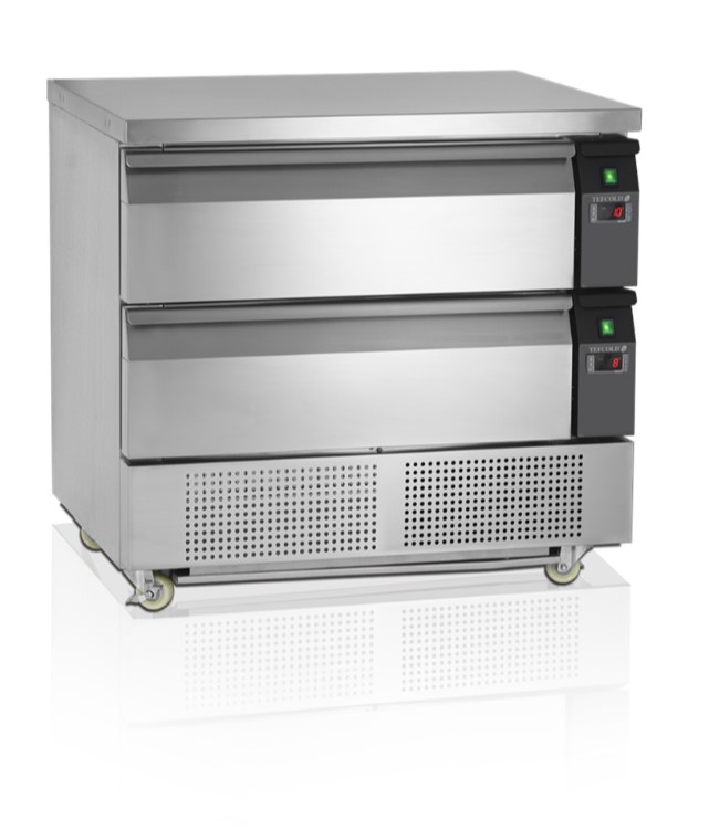 Стол универсальный 2 ящика tefcold ud2-2