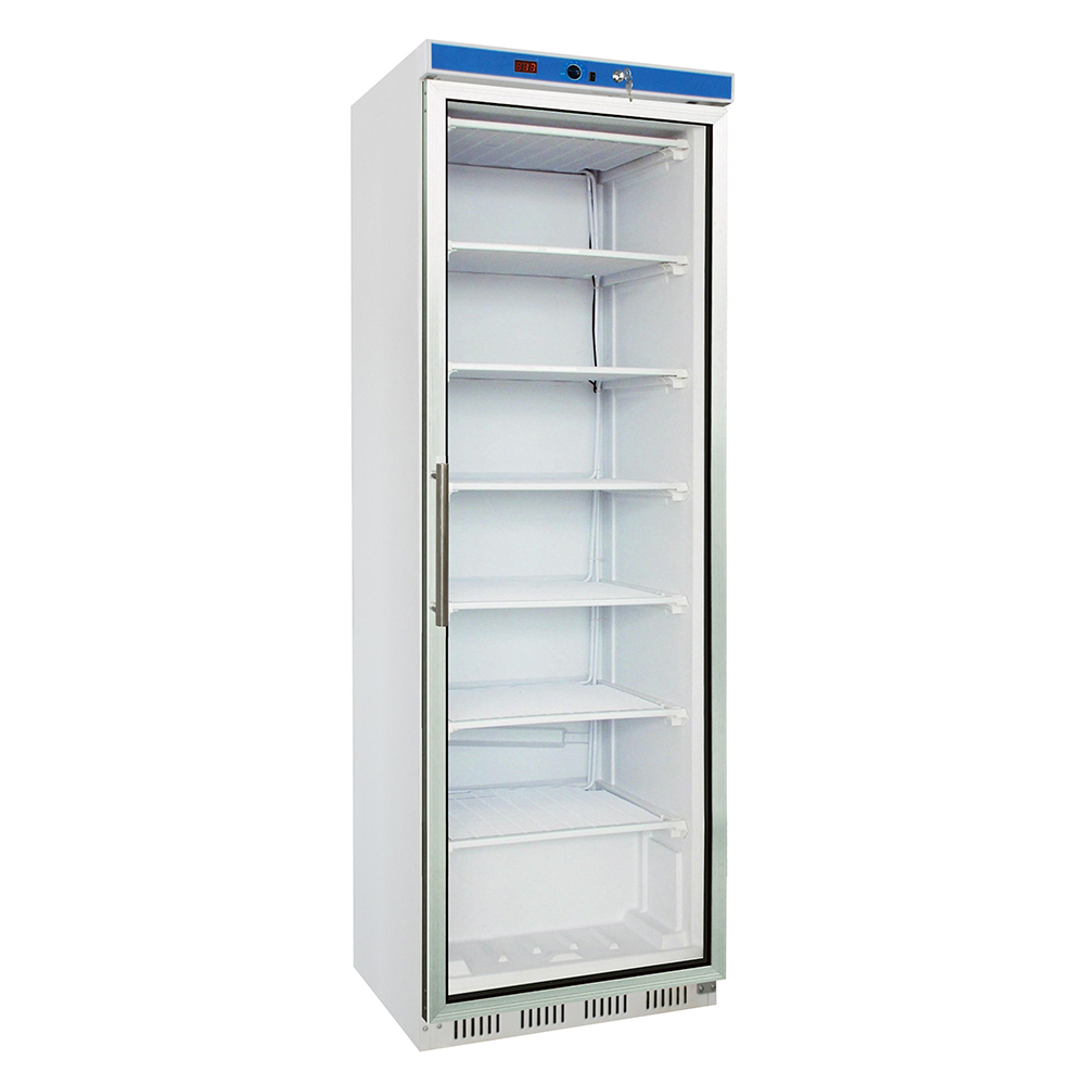 морозильный шкаф со стеклянной дверью для пельменей
